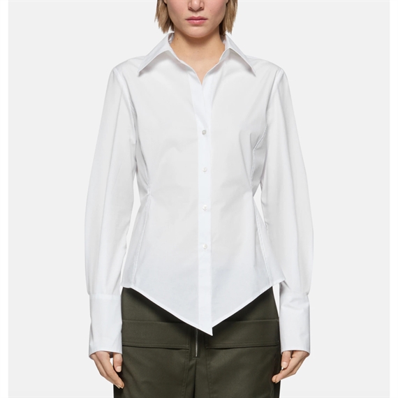 Dondup Camicia Skjorte, Hvid